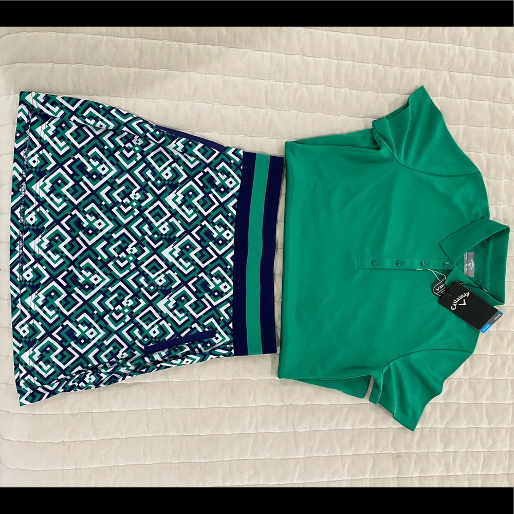 Brand new Callaway golf outfit, spring 2020 line